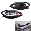 Phares LED VW Golf MK7.5 TSI TDI 2017-2020 Ensemble Premium