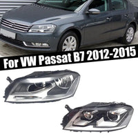 Phares LED VW Passat B7 2012-2015 - vue de face - Becquet Voiture