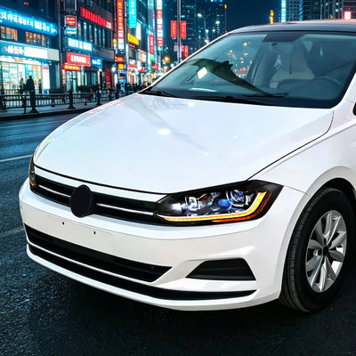 Phares LED VW Polo 2019-2022 - vue de profil - Becquet Voiture