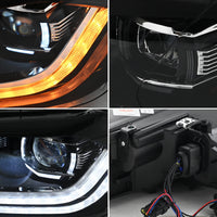 Phares LED VW Polo 2019-2022 - vue de trois-quarts - Becquet Voiture