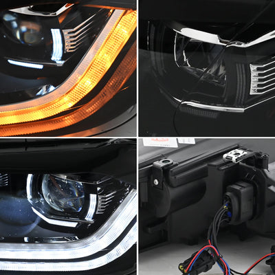 Phares LED VW Polo 2019-2022 - vue de trois-quarts - Becquet Voiture