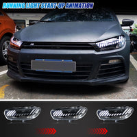 Phares LED VW Scirocco 3 2009-2017 - vue arrière - Becquet Voiture