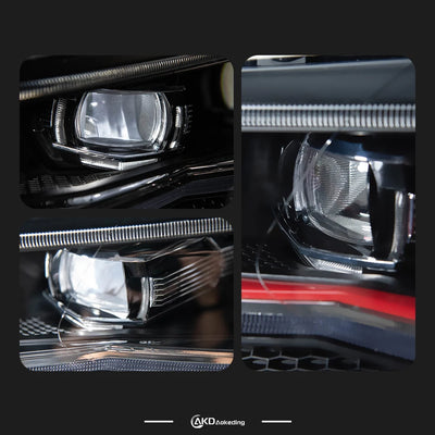 Phares LED Xénon Volkswagen Polo 2019-2021 - installé sur véhicule - Becquet Voiture