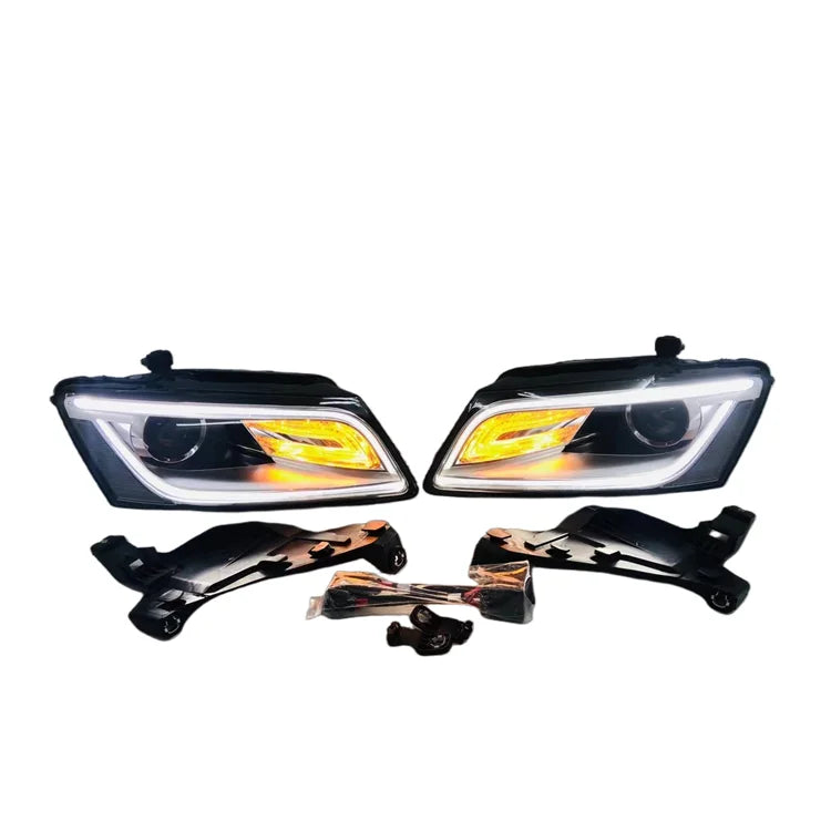 Phares Xénon Audi Q5 2009-2017 - vue de face - Becquet Voiture
