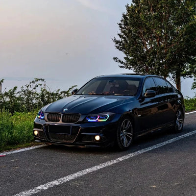 Phares Xénon BMW E90 E91 Série 3 2005-2012 - vue arrière - Becquet Voiture