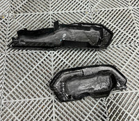 Carbon Fiber Engine Bay Parts BMW M5 F90 - rear view - Becquet Voiture