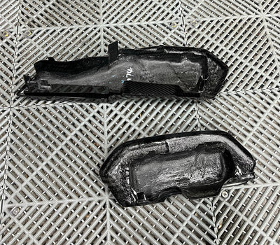Pièces Compartiment Moteur Carbone BMW M5 F90 - vue arrière - Becquet Voiture