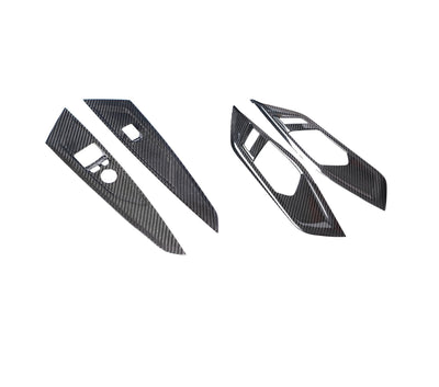 Pièces Intérieures Porte Carbone BMW G82 G22 - vue de face - Becquet Voiture