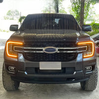 Plaques LED DRL Ford Ranger XLT Raptor Everest (2024-2025) - packshot studio - Becquet Voiture