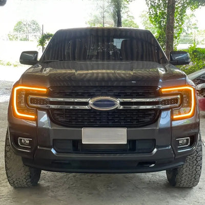Plaques LED DRL Ford Ranger XLT Raptor Everest (2024-2025) - packshot studio - Becquet Voiture