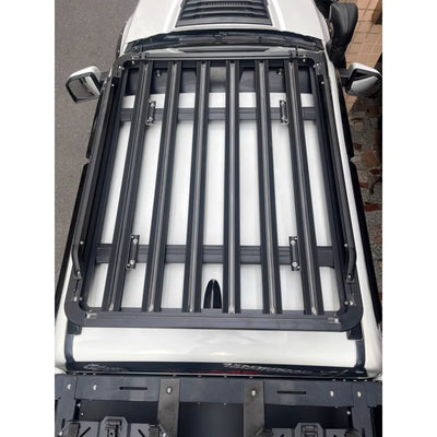Plate-forme de Toit Aluminium Nissan Pathfinder 2022 - packshot studio - Becquet Voiture