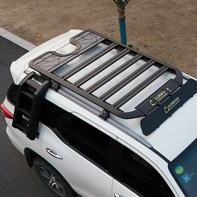 Plateforme de Toit GMC Yukon 2021-2026 avec Coffre - vue de trois-quarts - Becquet Voiture