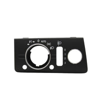 Platine de commande phares Mercedes Classe E W211 noir beige gris 2003-2009 - détail du montage - Becquet Voiture