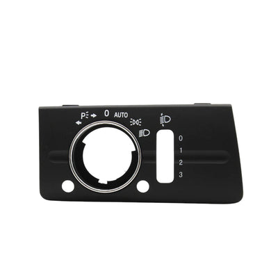 Platine de commande phares Mercedes Classe E W211 noir beige gris 2003-2009 - packshot studio - Becquet Voiture