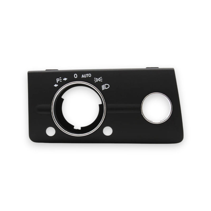 Platine de commande phares Mercedes Classe E W211 noir beige gris 2003-2009 - vue arrière - Becquet Voiture