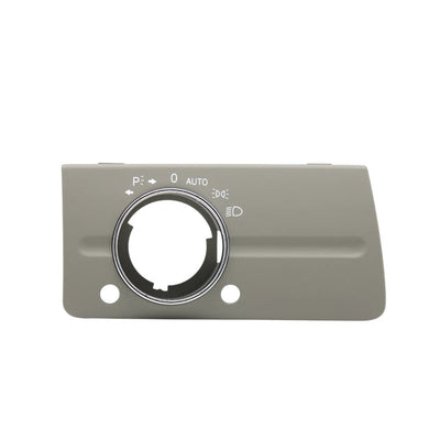 Platine de commande phares Mercedes Classe E W211 noir beige gris 2003-2009 - vue de profil 2 - Becquet Voiture
