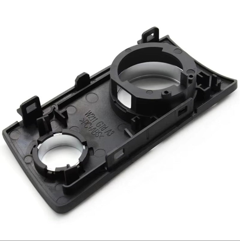 Platine de commande phares Mercedes Classe E W211 noir beige gris 2003-2009 - vue rapprochée - Becquet Voiture