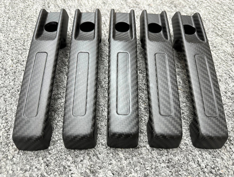 Poignée de Porte Carbone Mercedes Classe G W464 2019-2024 - vue de face - Becquet Voiture