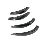 Poignée Porte Intérieure Fibre Carbone Sèche BMW M3 M4 - vue de face - Becquet Voiture