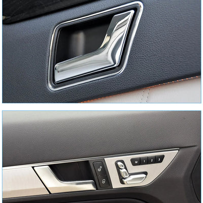 Poignées de Porte Intérieures Mercedes Classe C W204 GLK - en situation - Becquet Voiture