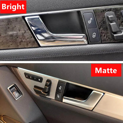 Poignées de Porte Intérieures Mercedes Classe C W204 GLK - installé sur véhicule - Becquet Voiture