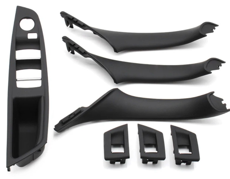 Poignées de Portes Intérieures BMW Série 5 F10 F11 - vue arrière 2 - Becquet Voiture