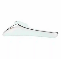 Chrome interior door handles Mercedes E-Class W211 2002-2009 - rear view - Becquet Voiture
