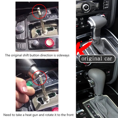 Pommeau de Vitesse Audi A3 S3 RS3 Multi-Modèles - vue arrière - Becquet Voiture