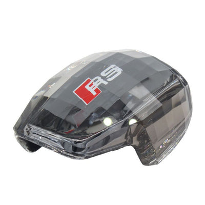 Pommeau de Vitesse Audi Crystal S-line RS LED - vue de face - Becquet Voiture