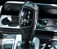 Pommeau de vitesse carbone BMW Génération F - vue de profil - Becquet Voiture