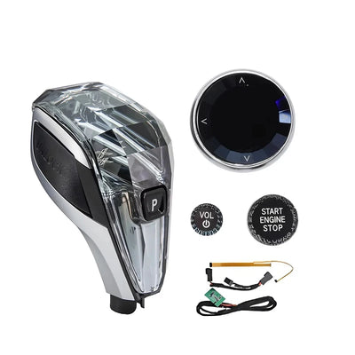 Pommeau de Vitesse Cristal BMW G20 G22 G29 Z4 iX3 X3 - détail du montage - Becquet Voiture