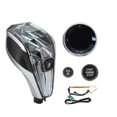 Pommeau de Vitesse Cristal BMW G20 G22 G29 Z4 iX3 X3 - packshot studio - Becquet Voiture
