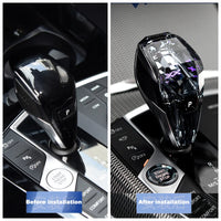 Pommeau de Vitesse Cristal BMW G20 G22 G29 Z4 iX3 X3 - vue de profil - Becquet Voiture