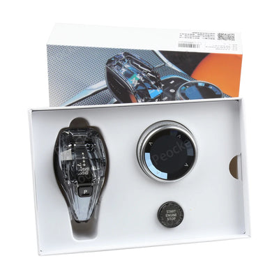 Pommeau de Vitesse Cristal BMW Série 5 X5 X6 G30 F15 - en situation 2 - Becquet Voiture