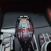Pommeau de Vitesse Cristal BMW Série 5 X5 X6 G30 F15 - installé sur véhicule - Becquet Voiture