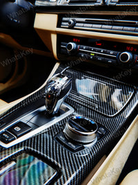 Pommeau de Vitesse Cristal BMW Série 5 X5 X6 G30 F15 - packshot studio 3 - Becquet Voiture