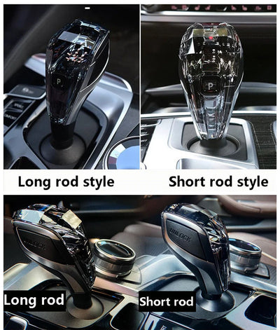 Pommeau de Vitesse Cristal BMW Série 5 X5 X6 G30 F15 - vue arrière 2 - Becquet Voiture