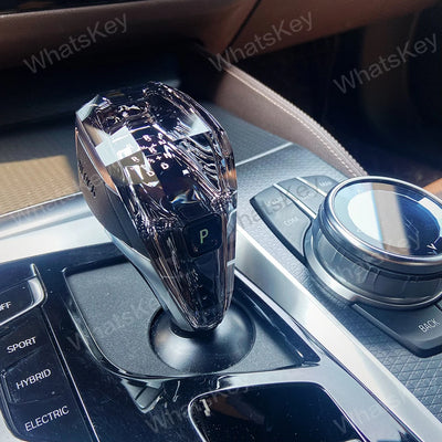 Pommeau de Vitesse Cristal BMW Série 5 X5 X6 G30 F15 - vue arrière 3 - Becquet Voiture
