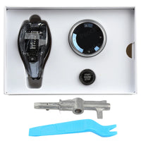 Pommeau de Vitesse Cristal BMW Série 5 X5 X6 G30 F15 - vue de dessus 2 - Becquet Voiture