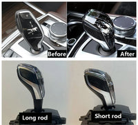 Pommeau de Vitesse Cristal BMW Série 5 X5 X6 G30 F15 - vue de profil 2 - Becquet Voiture