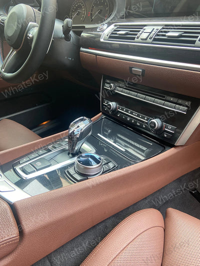 Pommeau de Vitesse Cristal BMW Série 5 X5 X6 G30 F15 - vue rapprochée 3 - Becquet Voiture