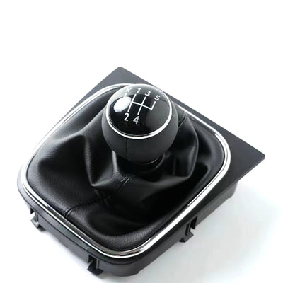 Pommeau de Vitesse Cuir Volkswagen Golf 5 R32 - vue arrière - Becquet Voiture