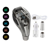 Universeller mehrfarbiger LED-Schaltknauf - Seitenansicht 2 - Becquet Voiture