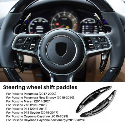Pommeau de Vitesse Porsche Panamera Macan Cayenne 718 911 - vue de dessus - Becquet Voiture