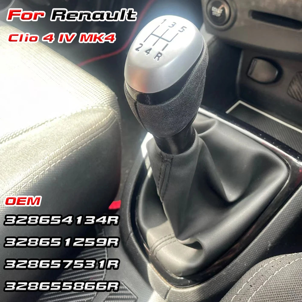 Pommeau de Vitesse Renault Clio 4 - vue de face - Becquet Voiture