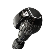 Pommeau DSG Audi RS Carbone Cuir Logo R S GTI - en situation - Becquet Voiture