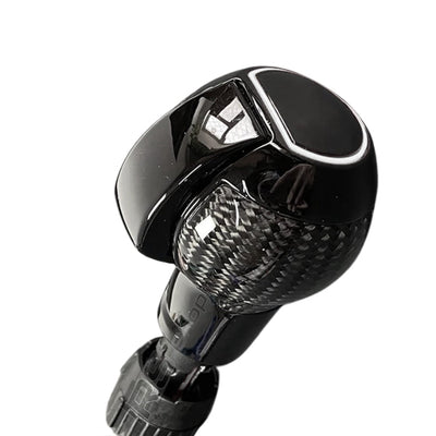 Pommeau DSG Audi RS Carbone Cuir Logo R S GTI - en situation - Becquet Voiture