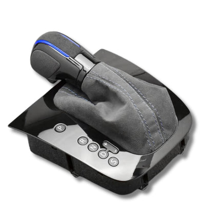 Pommeau + Soufflet DSG Golf 5 / 6 Cuir Alcantara - vue arrière - Becquet Voiture