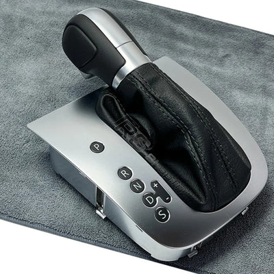 Pommeau + Soufflet DSG Golf 5 / 6 Cuir Alcantara - vue de dessus - Becquet Voiture