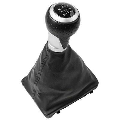 Pommeau Soufflet Manuel Audi Cuir A4 A5 Q5 - vue de trois-quarts - Becquet Voiture